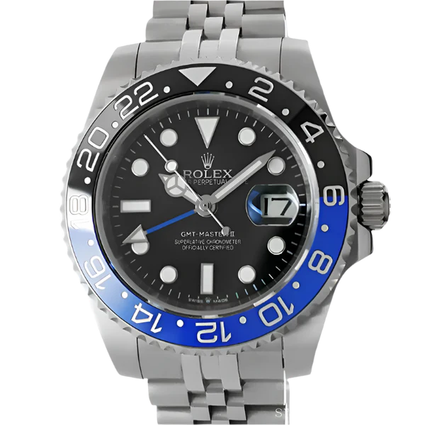 GMT Rolex Master (Black + Blue)